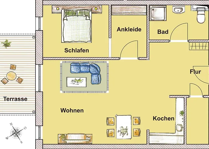 Brise Ahlbeck App 02 Apartamento *